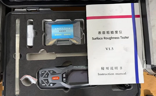 Equipamento de teste de rugosidade de superf&iacute;cie